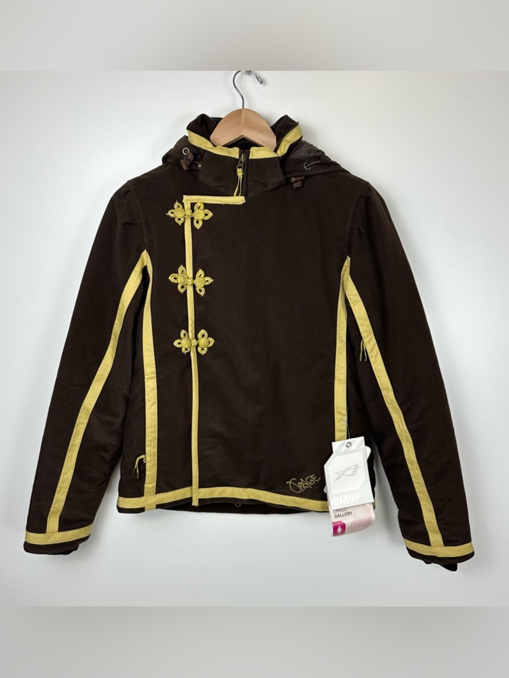 Y2K Orage ‘Byng’ Ski Snowboard Jacket Chinese Style Buttons